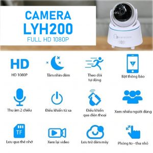 Camera wifi Carecam LHY200-T 2.0MP 1080P