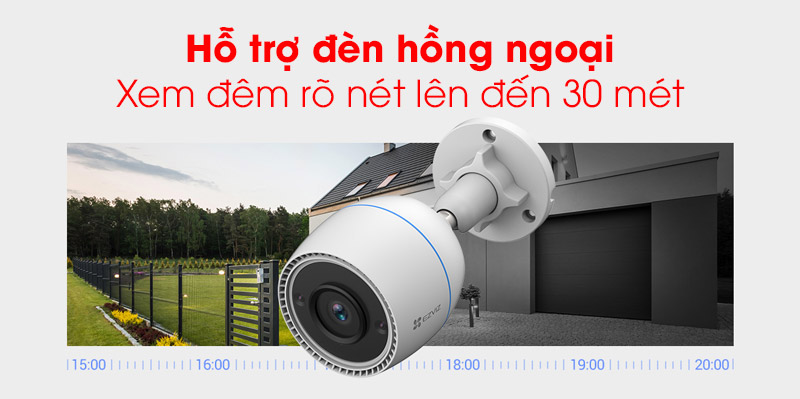 Camera Ezviz C3TN 2MP 1080P 