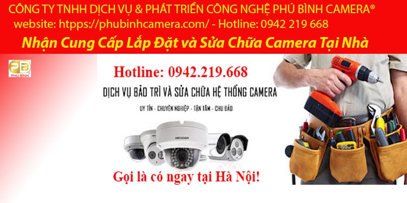 dịch vụ sửa chữa camera tại nhà Hà Nội
